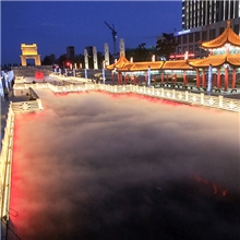 宁夏银川喷雾景观